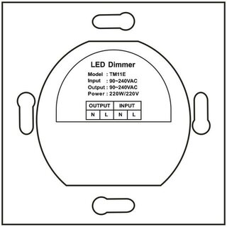 Touch Panel 220v LED dimmer