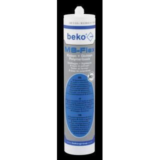 Beko MS-Flex Elastischer Kleb-/Dichtstoff transparent 300ml Kartusche